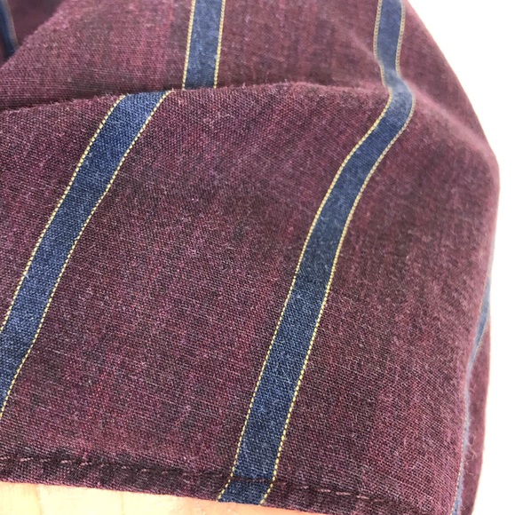 Vintage Single Stitch Striped Button Down Sz XL - Picture 10 of 10